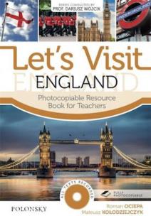 Okładka książki Let’s Visit England. Photocopiable Resource Book for Teachers.