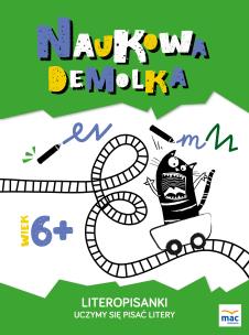 Okładka książki Literopisanki. Uczymy się pisać litery 6+