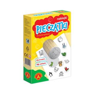 Opakowanie Małe pieczatki i naklejki ze zwierzątkami