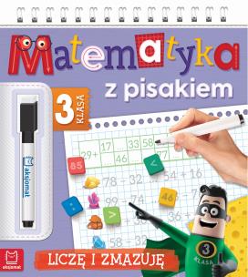 Okładka książki Matematyka z pisakiem. Klasa 3 Liczę i zmazuję