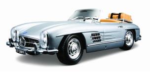 Opakowanie Mercedes-Benz 300 SL 1957 srebrny 1:18 BBURAGO