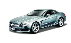 Opakowanie Mercedes-Benz SL 500 szary 1:24 BBURAGO