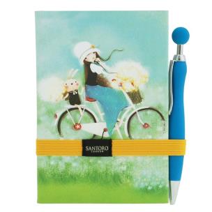 Opakowanie Miękki notes z długopisem - Summertime