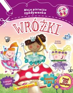 Okładka książki Moja pierwsza zgadywanka. Wróżki