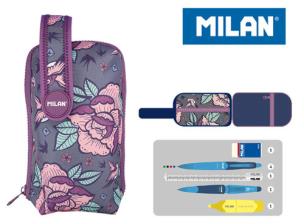 Opakowanie Multipiórnik Milan owalny mini z 1 piórnikiem Flowers
