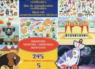 Opakowanie Naklejki wielorazowe Przygoda