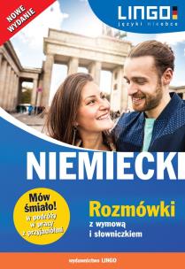 Okładka książki Niemiecki Rozmówki z wymową i słowniczkiem Nowe wydanie