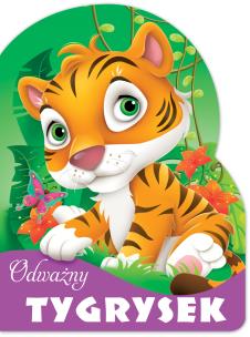 Okładka książki Odważny TYGRYSEK. Wykrojnik