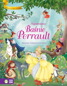 Okładka książki Opowieści ze złotą wstążką. Najpiękniejsze baśnie Perrault