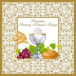 Okładka książki Pamiątka Pierwszej Komunii Świętej