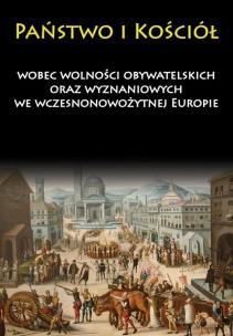 Okładka książki Państwo i Kościół wobec wolności obywatelskich...