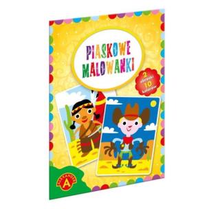 Opakowanie Piaskowe malowanki Kowboj, Indianin