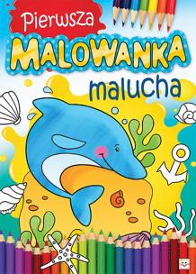 Okładka książki Pierwsza malowanka malucha