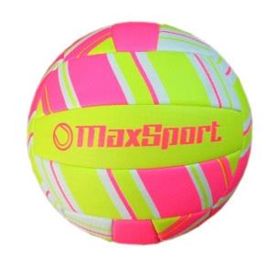 Opakowanie Piłka siatkowa Max Sport różowo-zółta