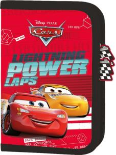 Okładka książki Piórnik dwuklapkowy bez wyposażenia Cars 3