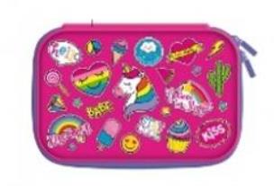 Opakowanie Piórnik jednokomorowy 3D EVA - Badges