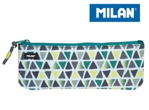 Opakowanie Piórnik MILAN płaski mały GEO zielony