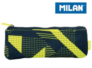 Opakowanie Piórnik MILAN płaski mały KNIT żółty