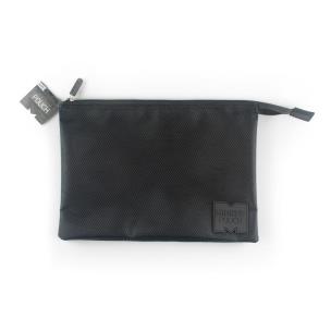 Opakowanie Piórnik Saszetka na Suwak Czarna 3 kieszenie