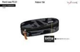 Okładka książki Piórnik saszetka usztywniona z wewnętrzną klapką