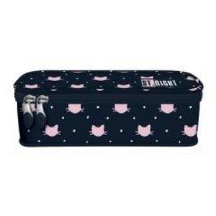 Okładka książki Piórnik saszetka z wewnętrzną klapą Meow