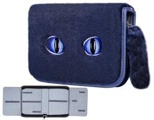 Opakowanie Piórnik szkolny WAR-418 Kot Granatowy