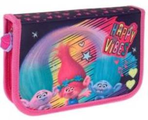 Opakowanie Piórnik Trolle z wyposażeniem 1 zamek 2 klapy  STK 63-25