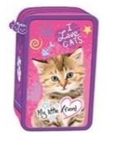 Opakowanie Piórnik z wyposażeniem My Little Friend Kot