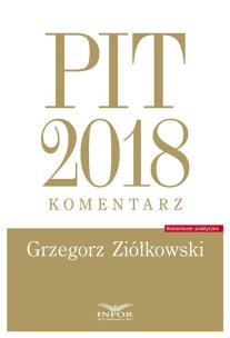 Okładka książki PIT 2018 komentarz