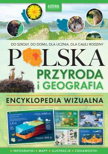 Okładka książki Polska Przyroda i geografia Encyklopedia wizualna