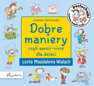 Okładka książki Posłuchajki. Dobre maniery