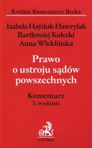 Okładka książki Prawo o ustroju sądów powszechnych Komentarz