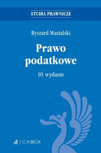 Okładka książki Prawo podatkowe