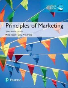 Okładka książki Principles of Marketing, Global Edition