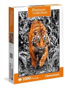 Okładka książki Puzzle 1000 Platinum Collection Tiger
