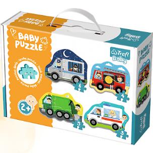 Opakowanie Puzzle Baby Classic Pojazdy i zawody