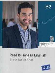 Okładka książki Real Business English B2 Student's Book + Mp3 CD