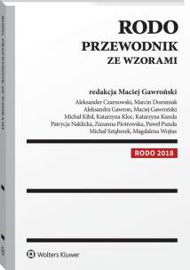 Okładka książki RODO Przewodnik ze wzorami