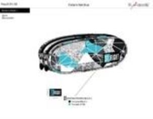 Okładka książki Saszetka dwukomorowa Net Blue