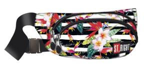 Okładka książki Saszetka na pasek 2-komorowa Tropical Stripes