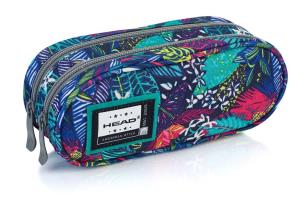 Opakowanie Saszetka piórnik na dwa zamki XL HD-108 Head 2