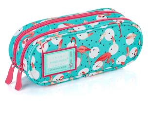 Opakowanie Saszetka piórnik na dwa zamki XL HD-84 Head 2