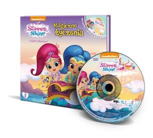 Okładka książki Shimmer & Shine.Magiczne życzenia  DVD