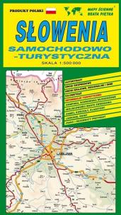 Opakowanie Słowenia mapa samochodowo-turystyczna
