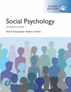 Okładka książki Social Psychology, Global Edition