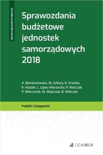 Okładka książki Sprawozdania budżetowe jednostek samorządowych 2018