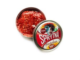 Opakowanie Sprytna Plastelina Brokatowa - Karmazyn