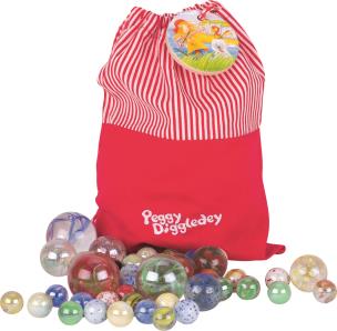 Opakowanie Szklane kulki ''Peggy Diggledey