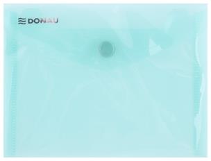 Opakowanie Teczka kopertowa A6 Donau na zatrzask zielona 10 sztuk