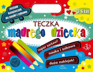 Okładka książki Teczka mądrego dziecka 3-6 lat